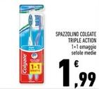 Offerta per Colgate - Triple Action Spazzolino a 1,99€ in Conad
