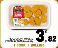 Offerta per Aia - Bocconcini Di Pollo Panati Nuggets a 3,82€ in Conad
