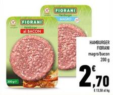 Offerta per Fiorani - Hamburger a 2,7€ in Conad