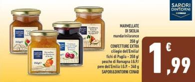 Offerta per Conad - Marmellate Di Sicilia Confetture Extra Sapori&Dintorni a 1,99€ in Conad