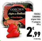 Offerta per Candonga - Fragole a 2,99€ in Conad
