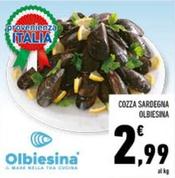 Offerta per Cozza Sardegna Olbiesina a 2,99€ in Conad