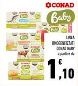 Offerta per Conad - Linea Omogeneizzati Baby a 1,1€ in Conad