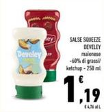 Offerta per Develey - Salse Squeeze a 1,19€ in Conad