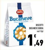 Offerta per Doria - Biscotti Bucaneve a 1,49€ in Conad
