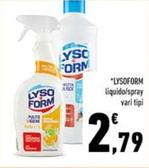 Offerta per Lysoform - Liquido a 2,79€ in Conad