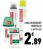 Offerta per Deodorante a 2,89€ in Conad