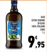 Offerta per Cirio - Olio Extra Vergine Di Oliva 100% Italiano a 9,95€ in Conad
