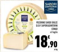 Offerta per Conad - Pecorino Sardo Dolce D.O.P. Sapori&Dintorni a 18,9€ in Conad