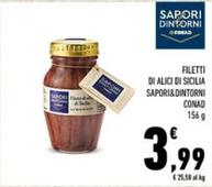 Offerta per Conad - Filetti Di Alici Di Sicilia Sapori&Dintorni a 3,99€ in Conad