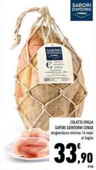 Offerta per Conad - Culatta Emilia Sapori & Dintorni a 33,9€ in Conad