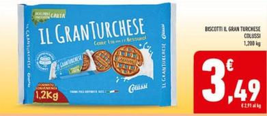 Offerta per Colussi - Biscotti Il Gran Turchese a 3,49€ in Conad