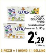 Offerta per Teddi - Yogurt Biologico a 2,29€ in Conad