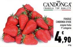 Offerta per Candonga - Fragole Sfuse a 4,9€ in Conad