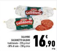 Offerta per Galbani - Salamino Galbanetto a 16,9€ in Conad