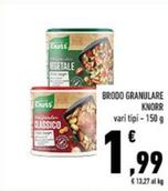 Offerta per Knorr - Brodo Granulare a 1,99€ in Conad