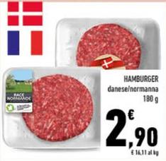 Offerta per Hamburger a 2,9€ in Conad City