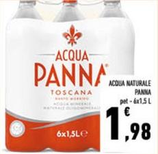 Offerta per Acqua Panna - Acqua Naturale a 1,98€ in Conad City