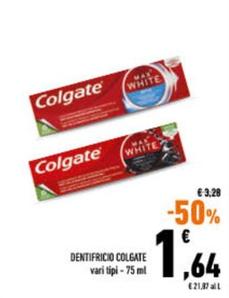 Offerta per Colgate - Dentifricio a 1,64€ in Conad City