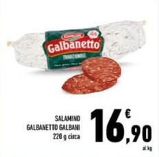 Offerta per Galbani - Salamino Galbanetto a 16,9€ in Conad City