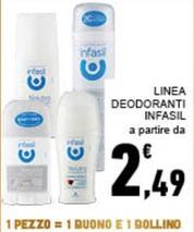 Offerta per Infasil - Linea Deodoranti a 2,49€ in Conad City