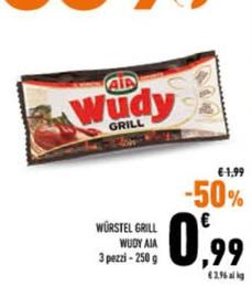 Offerta per Aia - Würstel Grill Wudy a 0,99€ in Conad City