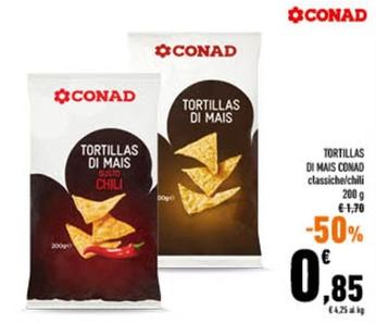 Offerta per Conad -Tortillas Di Mais a 0,85€ in Conad City