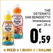 Offerta per San Benedetto - Thé Deteinato a 0,59€ in Conad City