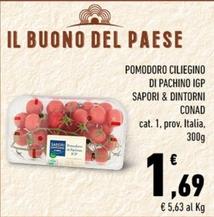 Offerta per Conad - Pomodoro Ciliegino Di Pachino IGP Sapori & Dintorni a 1,69€ in Conad City