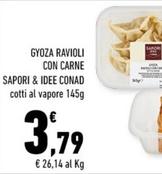 Offerta per Conad - Gyoza Ravioli Con Carne Sapori & Idee a 3,79€ in Conad City