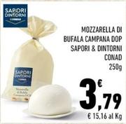 Offerta per Conad - Mozzarella Di Bufala Campana DOP Sapori & Dintorni a 3,79€ in Conad City