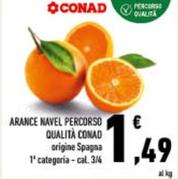 Offerta per Conad - Arance Navel Percorso Qualità a 1,49€ in Conad City