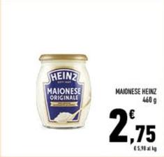 Offerta per Heinz - Maionese a 2,75€ in Conad City