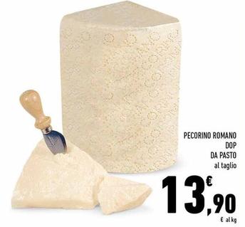 Offerta per Pecorino Romano Dop Da Pasto a 13,9€ in Conad Superstore