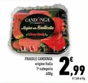 Offerta per Candonga - Fragole a 2,99€ in Conad Superstore