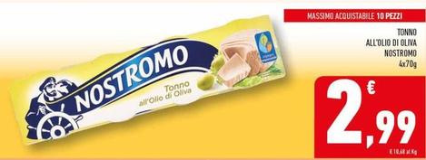 Offerta per Nostromo - Tonno All'olio Di Oliva a 2,99€ in Conad Superstore