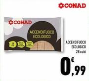Offerta per Conad - Accendifuoco Ecologico a 0,99€ in Conad Superstore