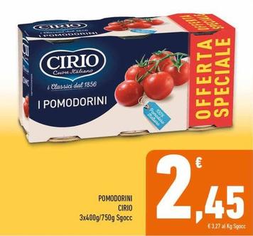 Offerta per Cirio - Pomodorini a 2,45€ in Conad Superstore