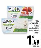 Offerta per Valsoia - Yosoi 100% Vegetale a 1,49€ in Conad Superstore
