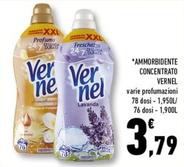 Offerta per Vernel - Ammorbidente Concentrato a 3,79€ in Conad Superstore