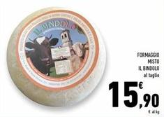 Offerta per Il Bindolo - Formaggio Misto a 15,9€ in Conad Superstore