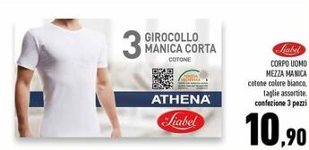 Offerta per Athena - Corpo Uomo Mezza Manica a 10,9€ in Conad Superstore