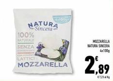 Offerta per Natura Sincera - Mozzarella a 2,89€ in Conad Superstore