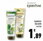 Offerta per Conad - Shampoo/balsamo a 1,89€ in Conad Superstore