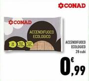 Offerta per Conad - Accendifuoco Ecologico a 0,99€ in Conad Superstore
