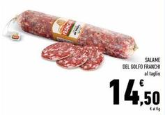 Offerta per Franchi - Salame Del Golfo a 14,5€ in Conad Superstore