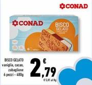 Offerta per Conad - Bisco Gelato a 2,79€ in Conad Superstore