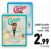 Offerta per Algida - Cornetto a 2,99€ in Conad Superstore