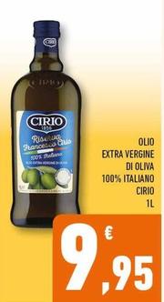 Offerta per Cirio - Olio Extra Vergine Di Oliva 100% Italiano a 9,95€ in Conad Superstore