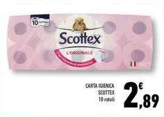 Offerta per Scottex - Carta Igienica a 2,89€ in Conad Superstore